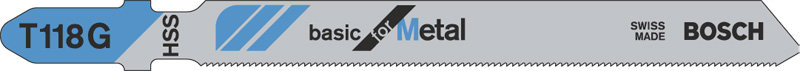 Bosch Brzeszczot do metalu Basic for Metal T118 G