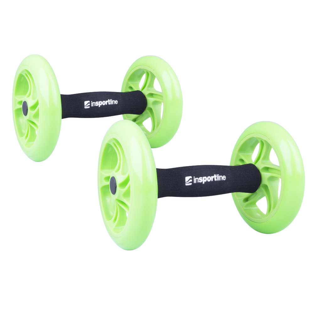 Insportline Wałek, urządzenie do ćwiczeń fitness AB Roller Double 13474