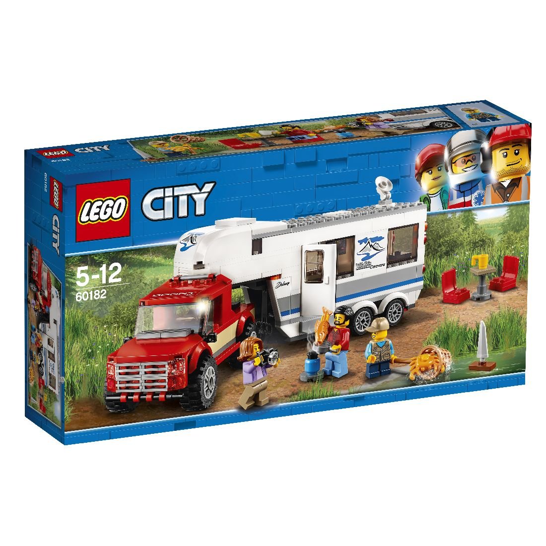 LEGO City Pickup z przyczepą 60182