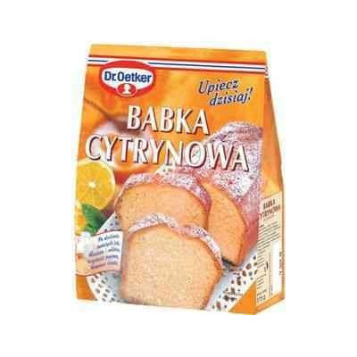 Dr. Oetker, Ciasto, Babka cytrynowa, 375 g