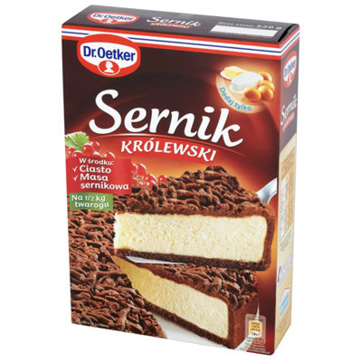 Dr. Oetker Dr Oetker DR OETKER SERNIK KRÓLEWSKI 520G Zakupy dla domu i biura! 39026380