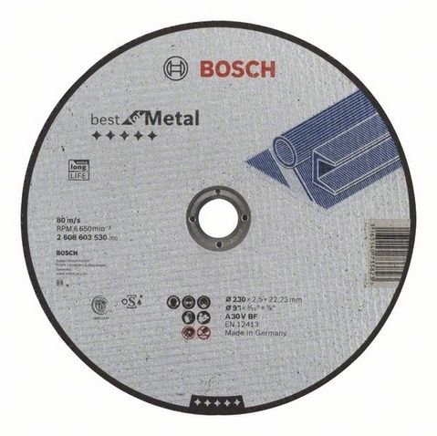 Bosch TARCZA HPP METAL 230X2,5X22,23MM S