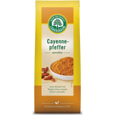 Lebensbaum (przyprawy, herbaty, kawy) CHILLI (PIEPRZ CAYENNE) BIO 50 g - LEBENSB