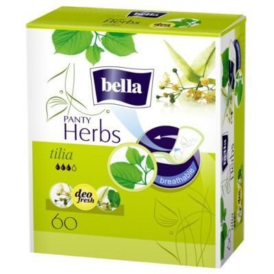 Bella BELLA Herbs Tilia wkładki higieniczne 60 szt + BELLA chusteczki do demakijażu 30 szt