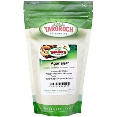 Targroch TAR-GROCH-FIL sp. j. Agar agar naturalna substancja żelująca do żywności 250g