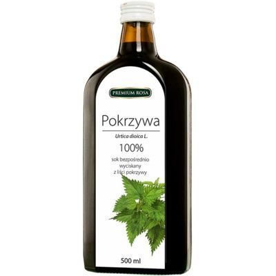 Premium Rosa Sok z pokrzywy 100% 500 ml 5902036002186