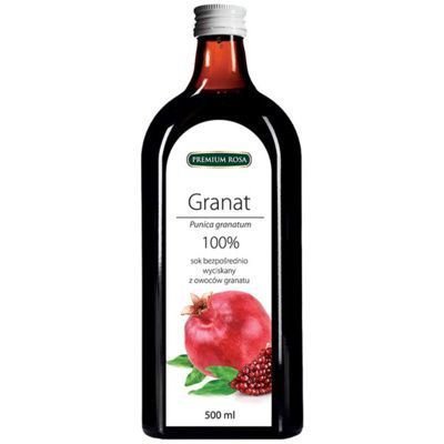 Premium Rosa Sok z granatu 100% 500 ml 5902036002360