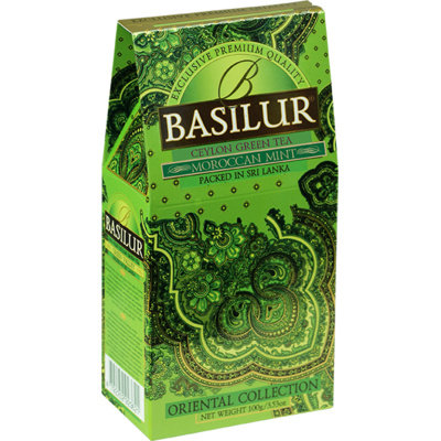 BASILUR BASILUR Herbata Oriental Collection Moroccan Mint stożek 100g WIKR-966999