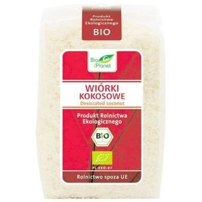 Bio Planet Ekologiczne wiórki kokosowe, pochodzące wyłącznie z palm rosnących w.