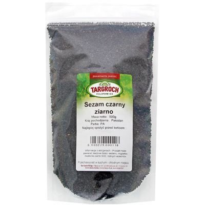 Targroch TAR-GROCH-FIL sp. j. Sezam czarny ziarno 500g