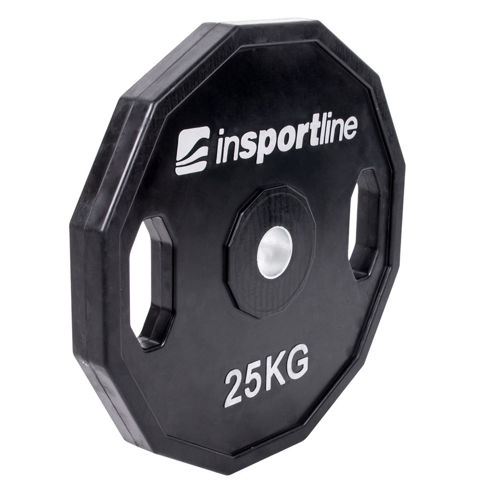 Insportline OBCIĄŻENIE TALERZ GUMOWANY 25KG 15894