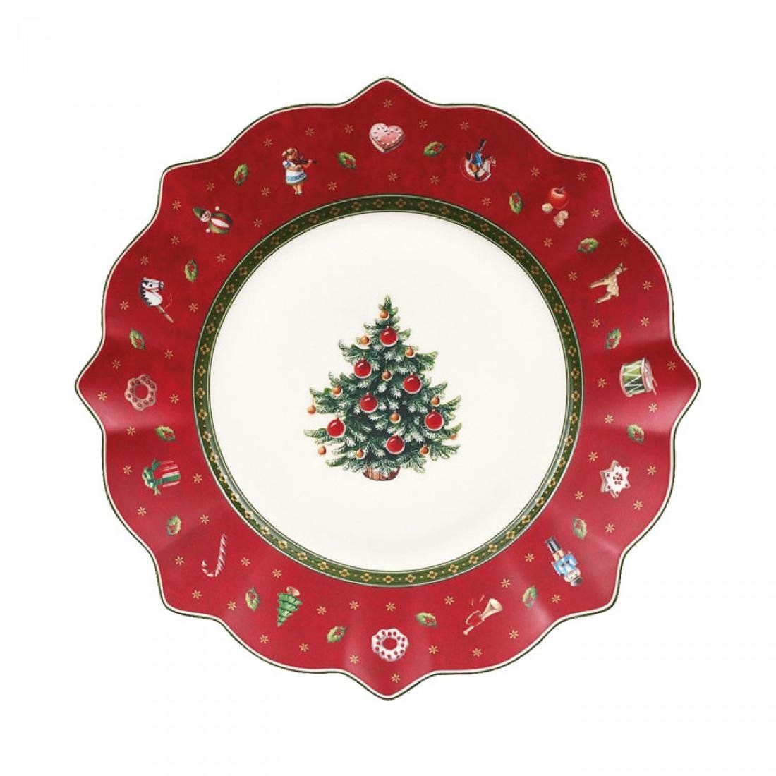 Villeroy & Boch Toy's Delight Talerz sałatkowy czerwony średnica: 24 cm 14-8585-2640