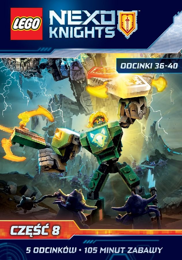 Lego Nexo Knights Część 8 DVD Wysyłka 08.11