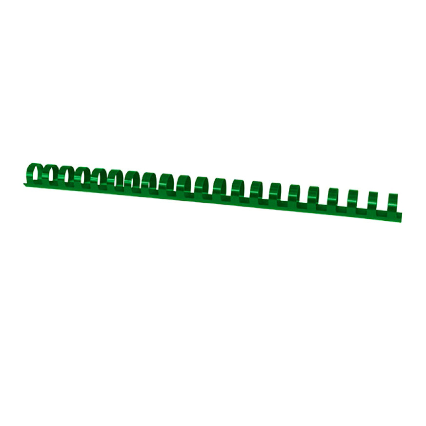 OFFICE PRODUCTS Grzbiety do bindowania OFFICE PRODUCTS A4 16 mm 145 kartek) 100 szt zielone