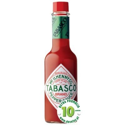 Develey Tabasco original sos z czerwonej papryki 60 ml