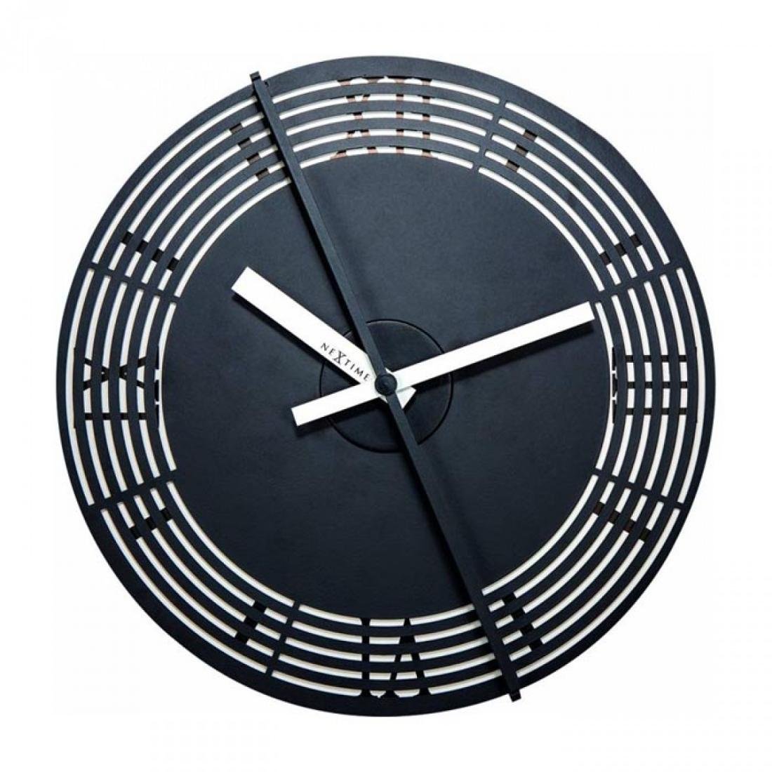 Nextime Zegar ścienny z ruchomą tarczą Cyfry Rzymskie Kinegram, 30 cm