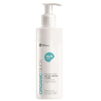 Regenerujący żel do twarzy i ciała z krzemem organicznym i borem Silor+B OrganicSilica 200ml Invex Remedies