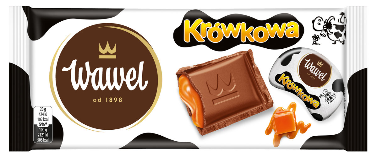 Wawel CZEKOLADA KRÓWKOWA 100G