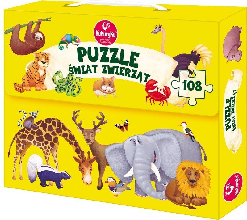 Adamigo Puzzle Świat zwierząt - wysyłka w 24h !!!