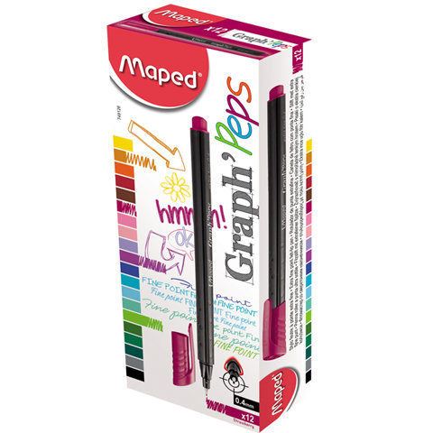 Cienkopis Graph’Pep, truskawkowy