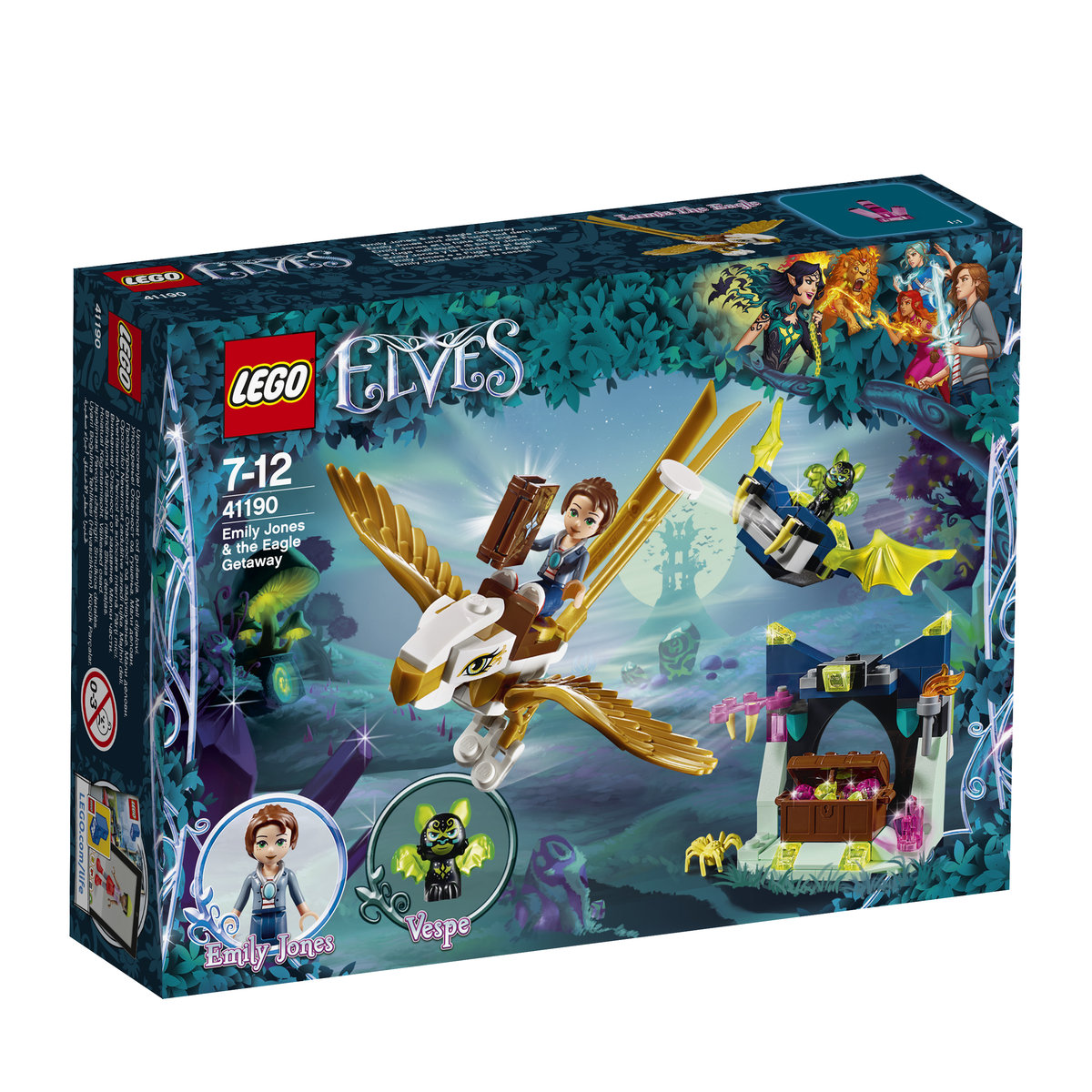 LEGO ELVES EMILY JONES I UCIECZKA ORŁA 41190