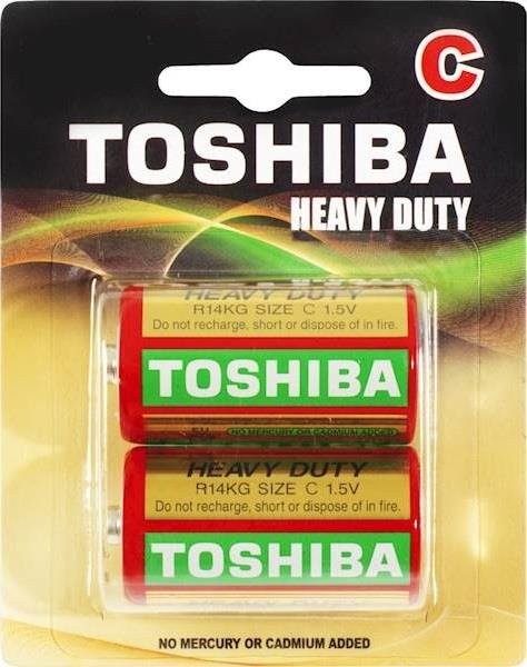 Toshiba Baterie cynkowo-węglowe R14KG BP-2TGTE SS