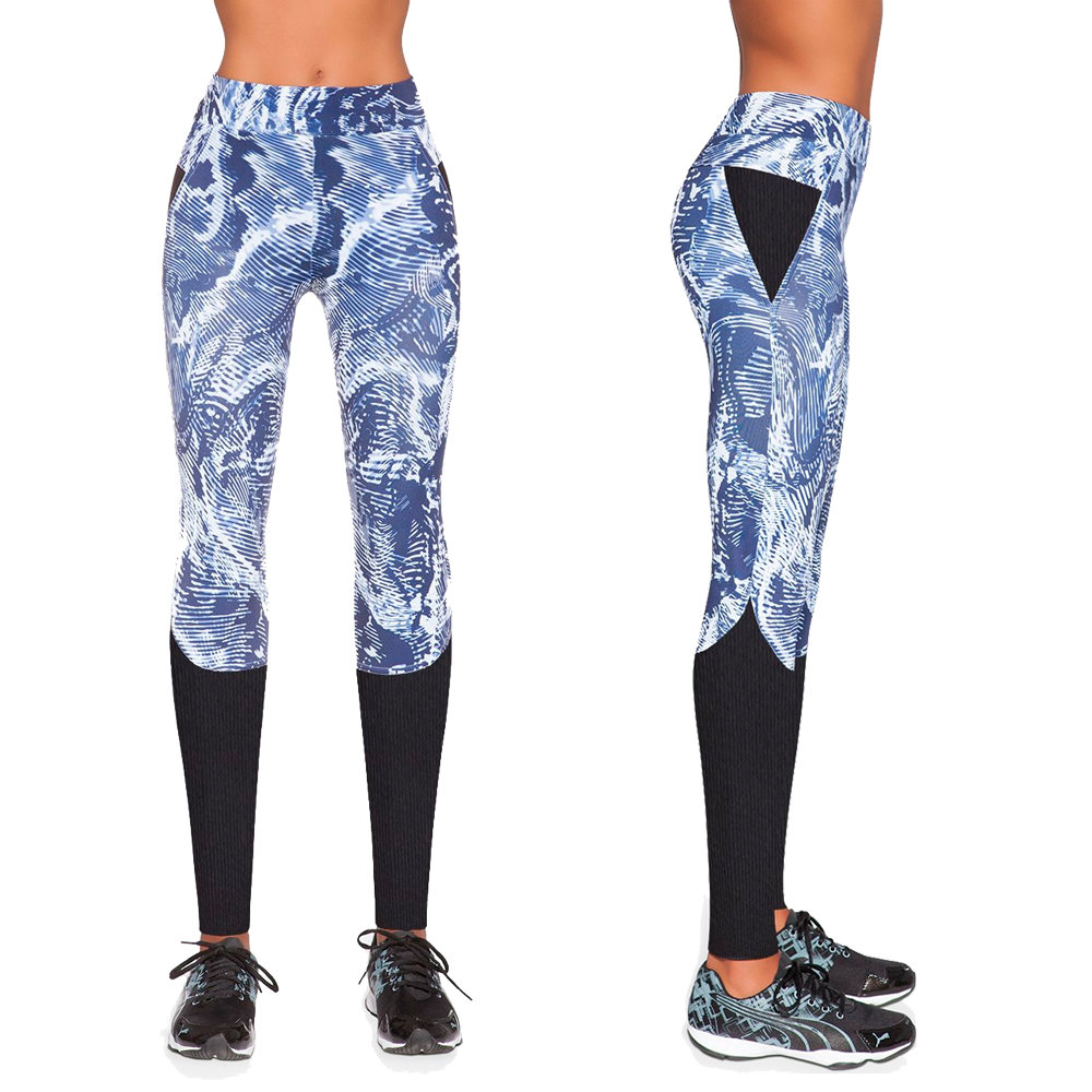 Bas Black, Legginsy sportowe damskie, Trixi, rozmiar L