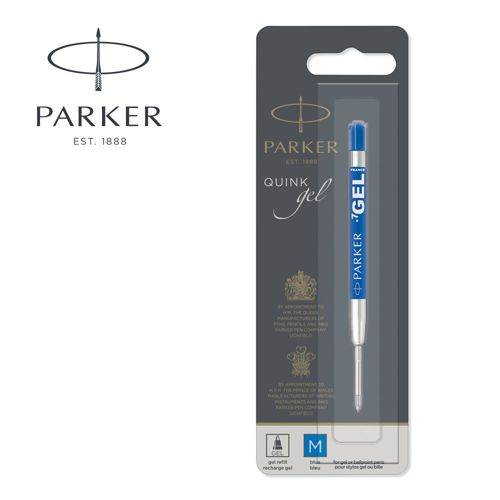 Parker Wkład do długopisu żelowego niebieski 0,7 mm 1950346