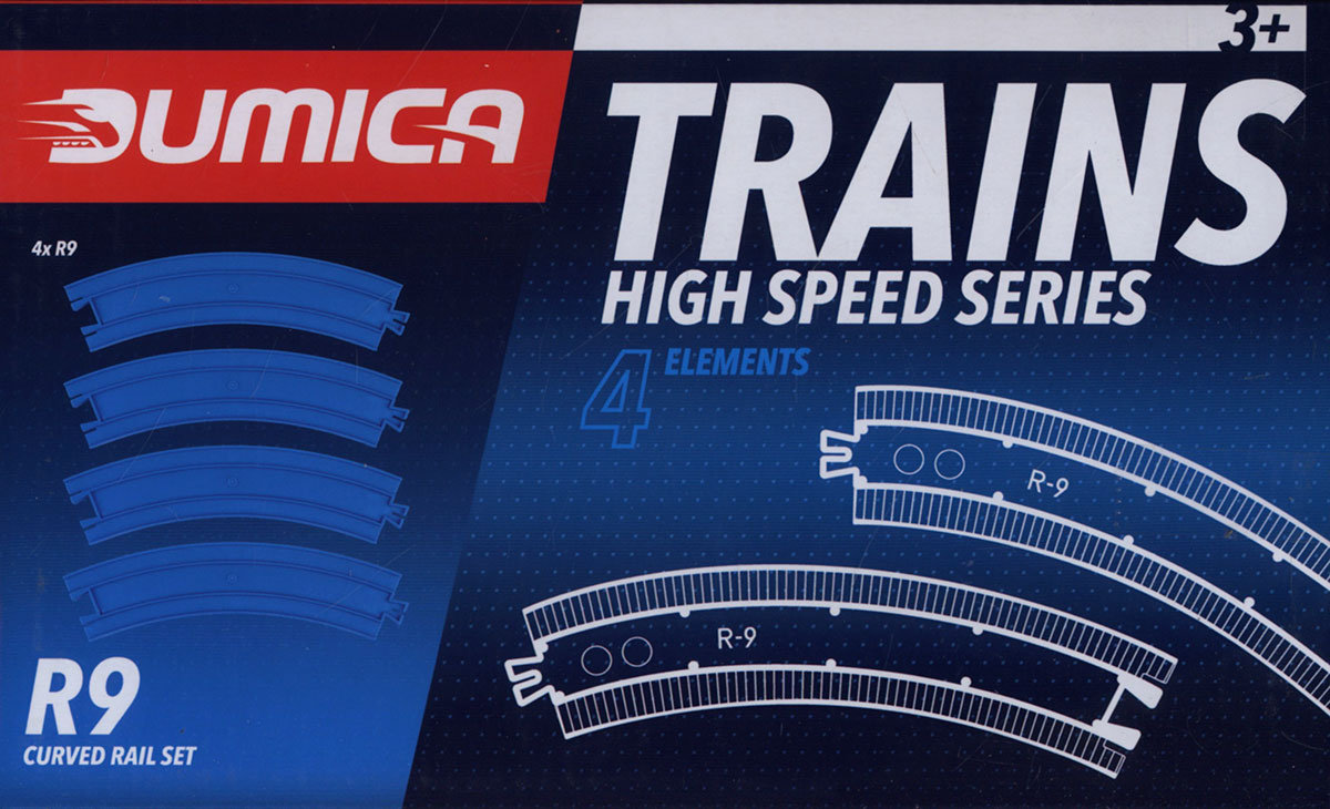 Dumica Curved rail set R9