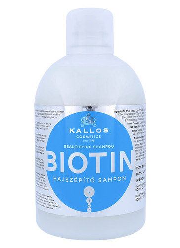 Kallos Cosmetics Upiększający szampon na porost włosów - Cosmetics Biotin Beautifying Shampoo Upiększający szampon na porost włosów - Cosmetics Biotin Beautifying Shampoo