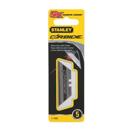 Stanley Ostrza trapezowe carbide blade, 5 szt