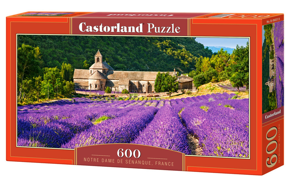 Castorland Puzzle 600 Notre Dame de Senanque France