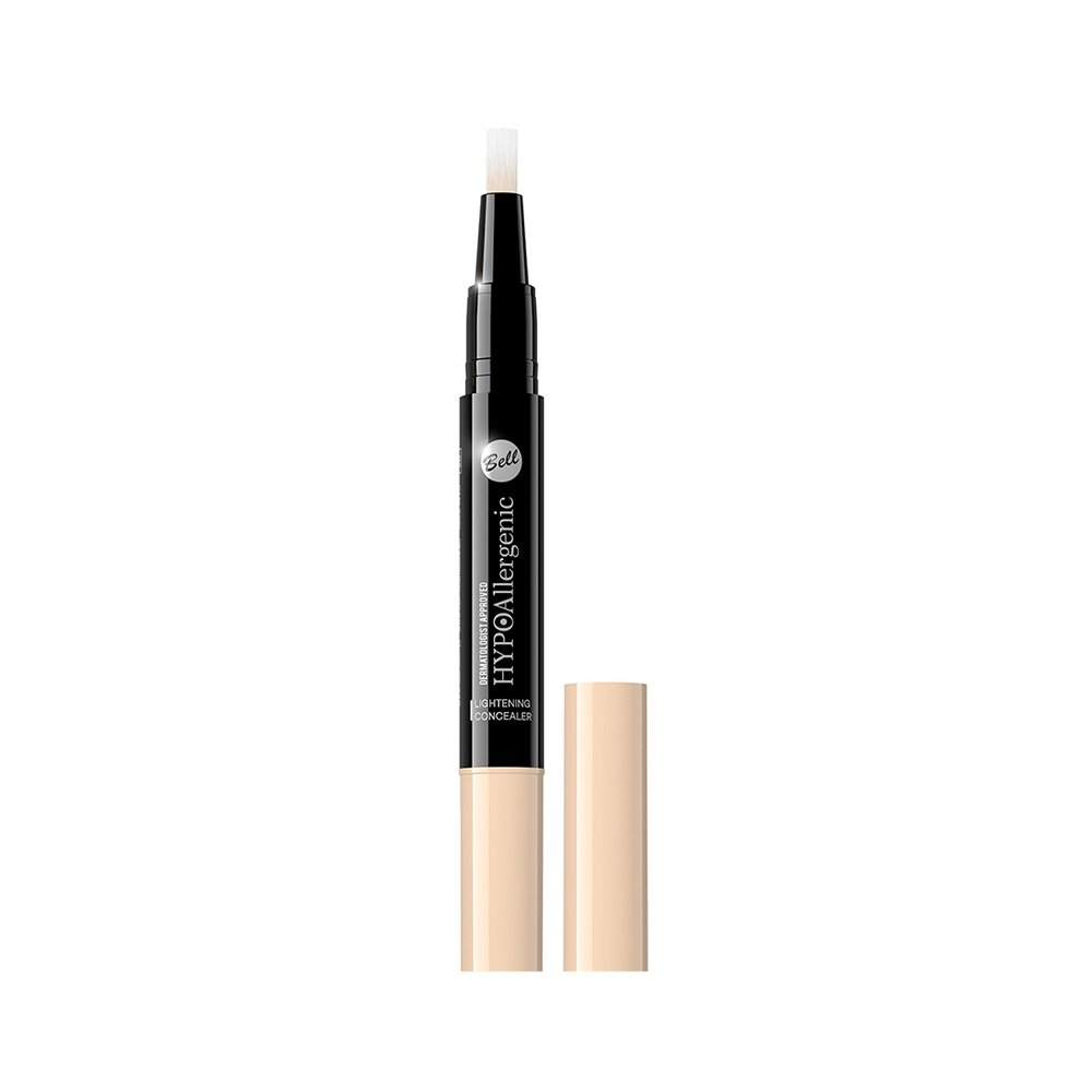 Bell Hipoalergiczny korektor rozświetlająco-korygujący - HypoAllergenic Lightening Concealer Hipoalergiczny korektor rozświetlająco-korygujący - HypoAllergenic Lightening Concealer