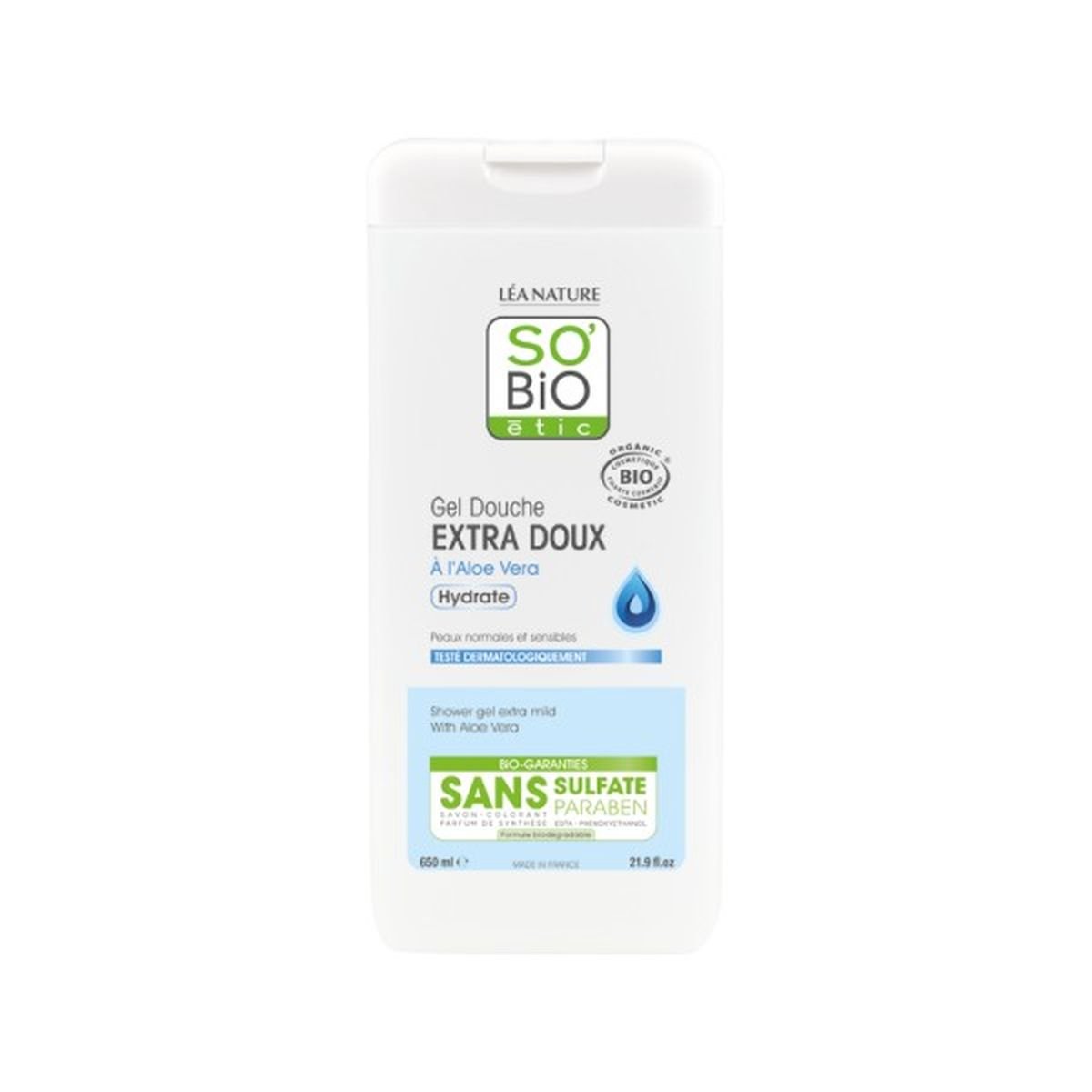 So Bio etic ultra delikatny żel pod prysznic Bio Aloes bez sulfate, 650 ml