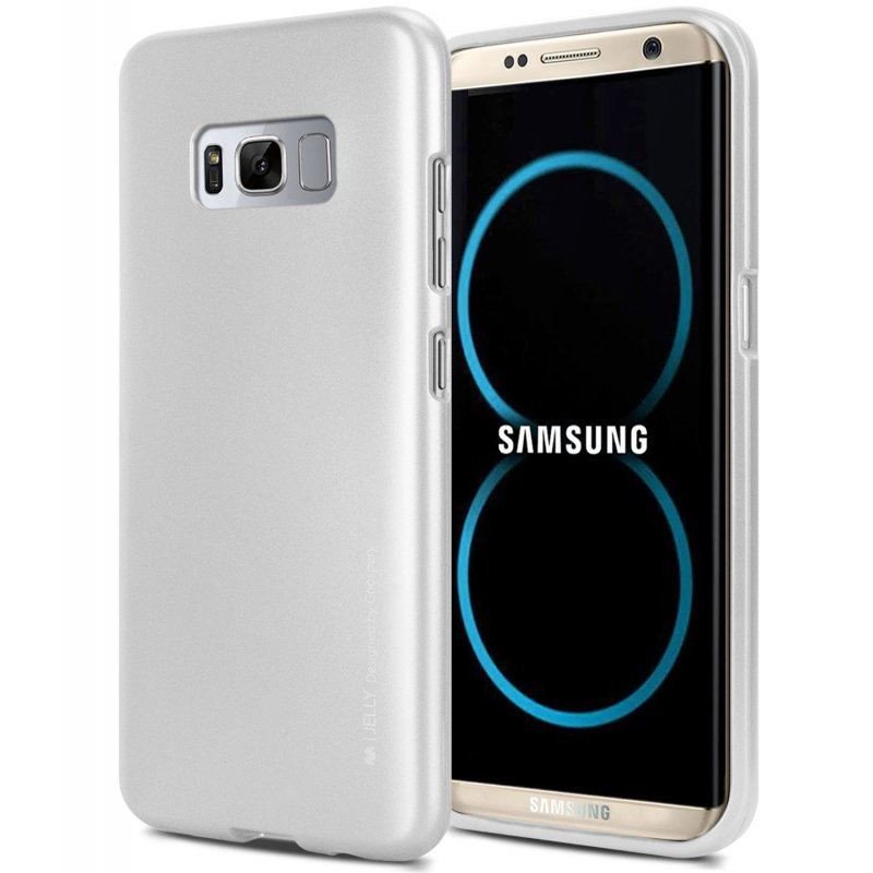 Samsung Mercury I-Jelly - Etui Galaxy S8+ (srebrny) 10_9781