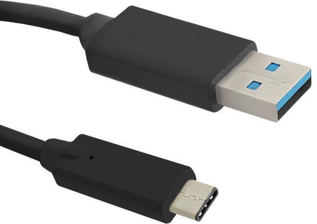 Qoltec Kabel USB 3.1 typ C męski USB 3.0 A męski 1.2m KKQTKUBU0320 [5384947]