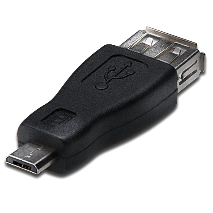 Adapter przejściówka Usb-af / microUSB-B Otg