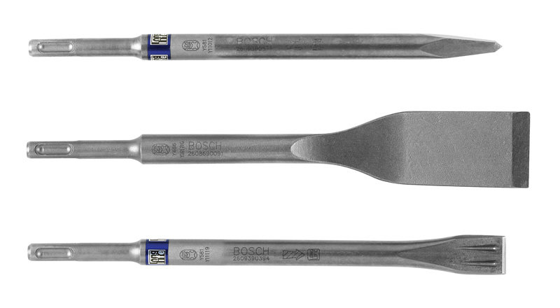 Bosch Zestaw dłut do młotów SDS-Plus 3szt. SET 2607019159