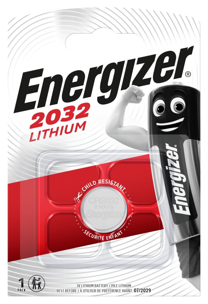 Energizer Bateria guzikowa litowa CR 2032 3V 240 mAh