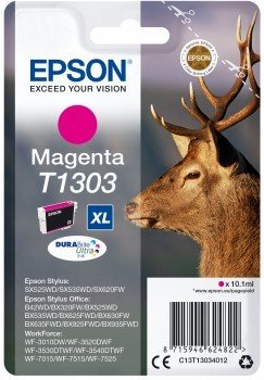 Epson Tusz T1303 MAGENTA 10.1ml do BX3/5/6/9xx WF-35/75x C13T13034012