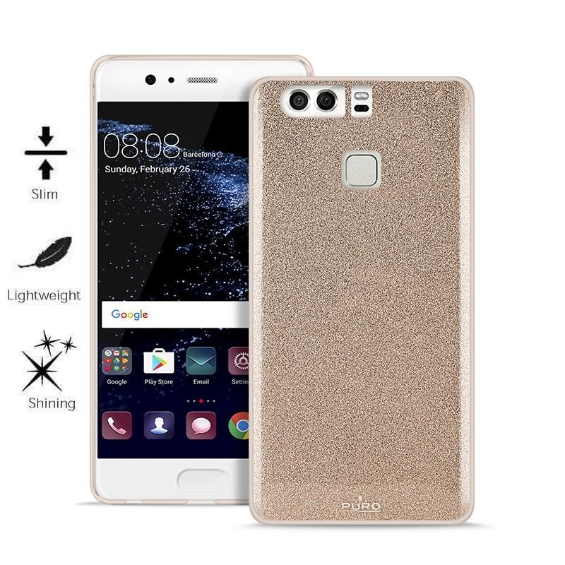 PURO Glitter Shine Cover Etui Huawei P10 (Gold) 10_9516