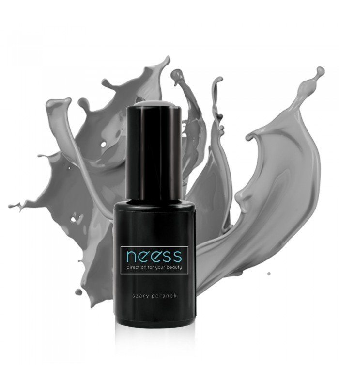 NEESS Lakier hybry 4ml 7537 szary poranek NEESS