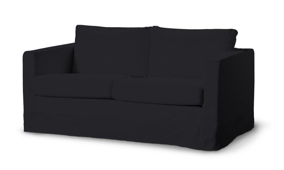 Dekoria pl pl Pokrowiec na sofę Karlstad 2-osobową nierozkładaną długi czarny 165 x 89 x 64 cm Etna 618-705-00