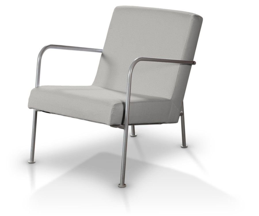 Dekoria pl pl Pokrowiec na fotel Ikea PS jasny popiel fotel Ikea PS Etna 671-705-90