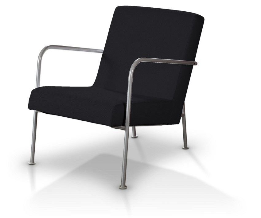 Dekoria pl pl Pokrowiec na fotel Ikea PS czarny fotel Ikea PS Etna 671-705-00