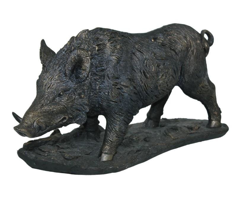 Pigmejka Figurka dekoracyjna Dzik, 35x12,5x20 cm