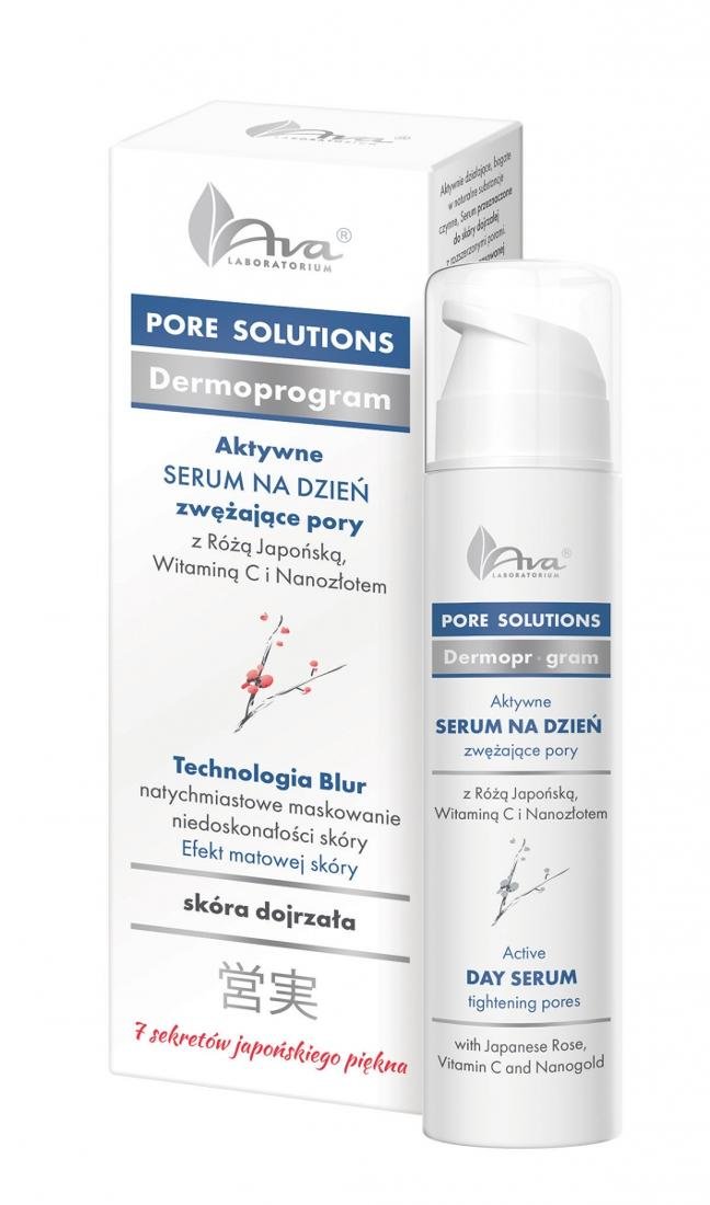 Ava Labolatorium PORE SOLUTIONS BIO Serum zwężające pory na dzień 50 ml