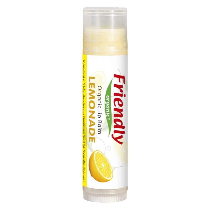 friendly organic Friendly Organic, Organiczny balsam do ust, lemoniada, 4,25g FRO00515 [7702923]