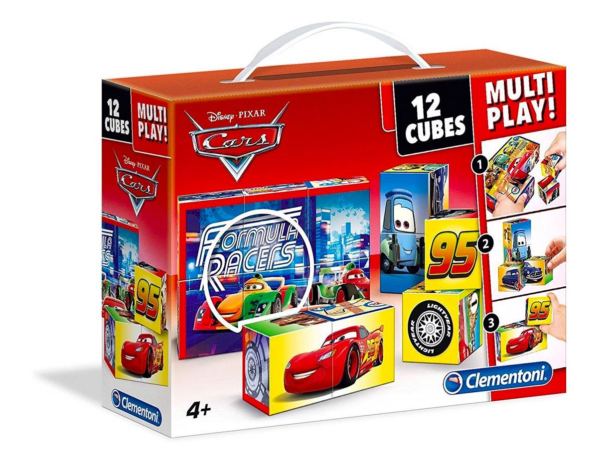 Clementoni Klocki Multiplay Cars 12el 41505