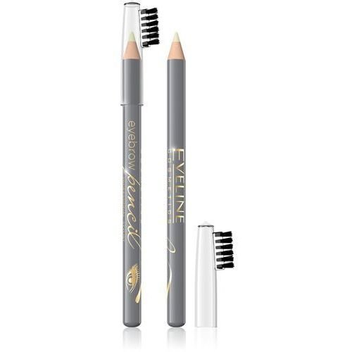 Eveline Cosmetics Transparentna kredka woskowa do brwi - Cosmetics Eyebrow Pencil All In One Transparent